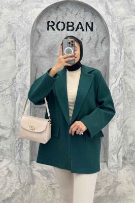 کت فوتر یقه انگلیسی جیب نما FEREDI