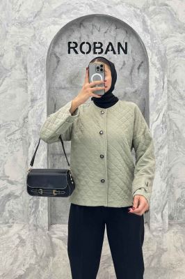 کت فریال لوزی یقه گرد