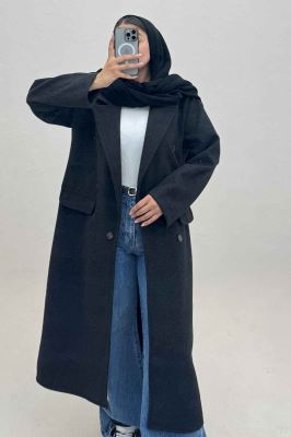 پالتو بلند فوتر طرح جیب ZOYA