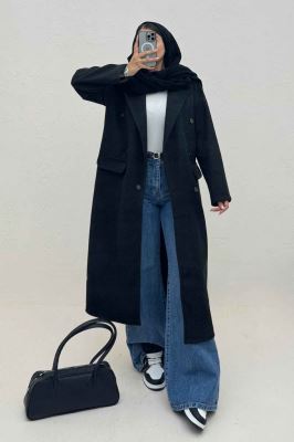 پالتو بلند فوتر طرح جیب ZOYA