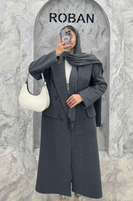 پالتو بلند فوتر طرح جیب ZOYA