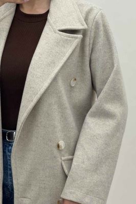 پالتو بلند فوتر طرح جیب ZOYA