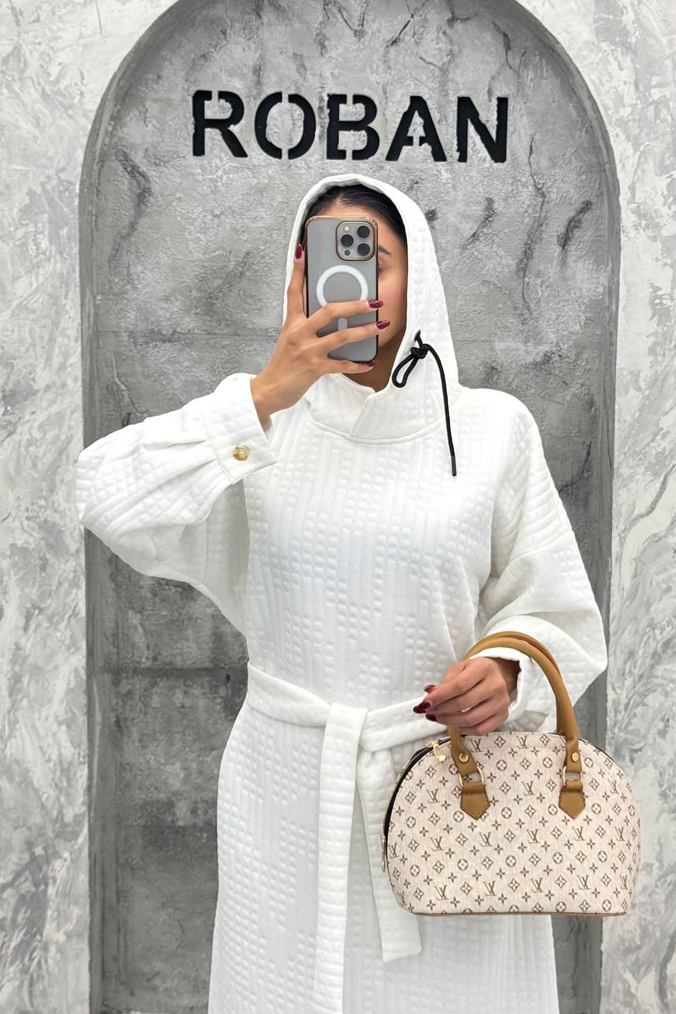 کفتان فیتیله کلاهدار بغل چاک