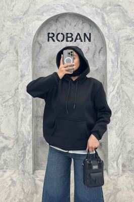 هودی کلاهدار جیب کانگورویی