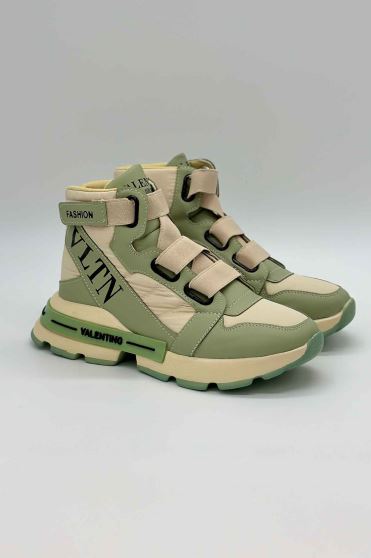 کتانی ساقدار بندکشی زیره نوشته VALENTINO