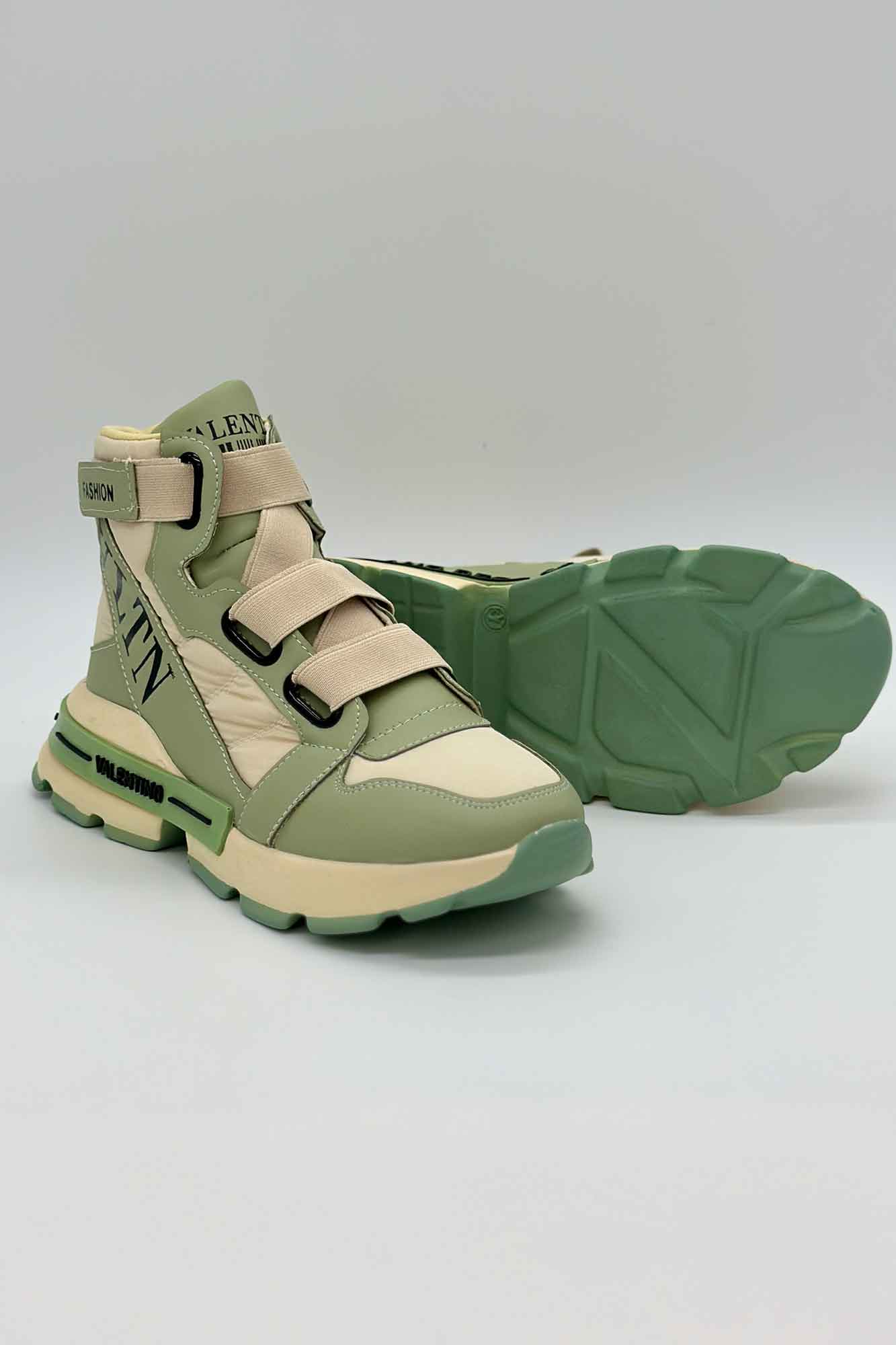 کتانی ساقدار بندکشی زیره نوشته VALENTINO