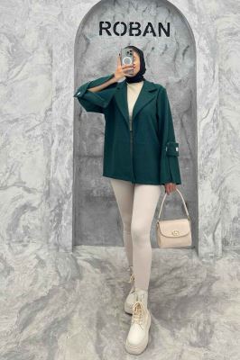 کت فوتر آستین تمام چاک BEST