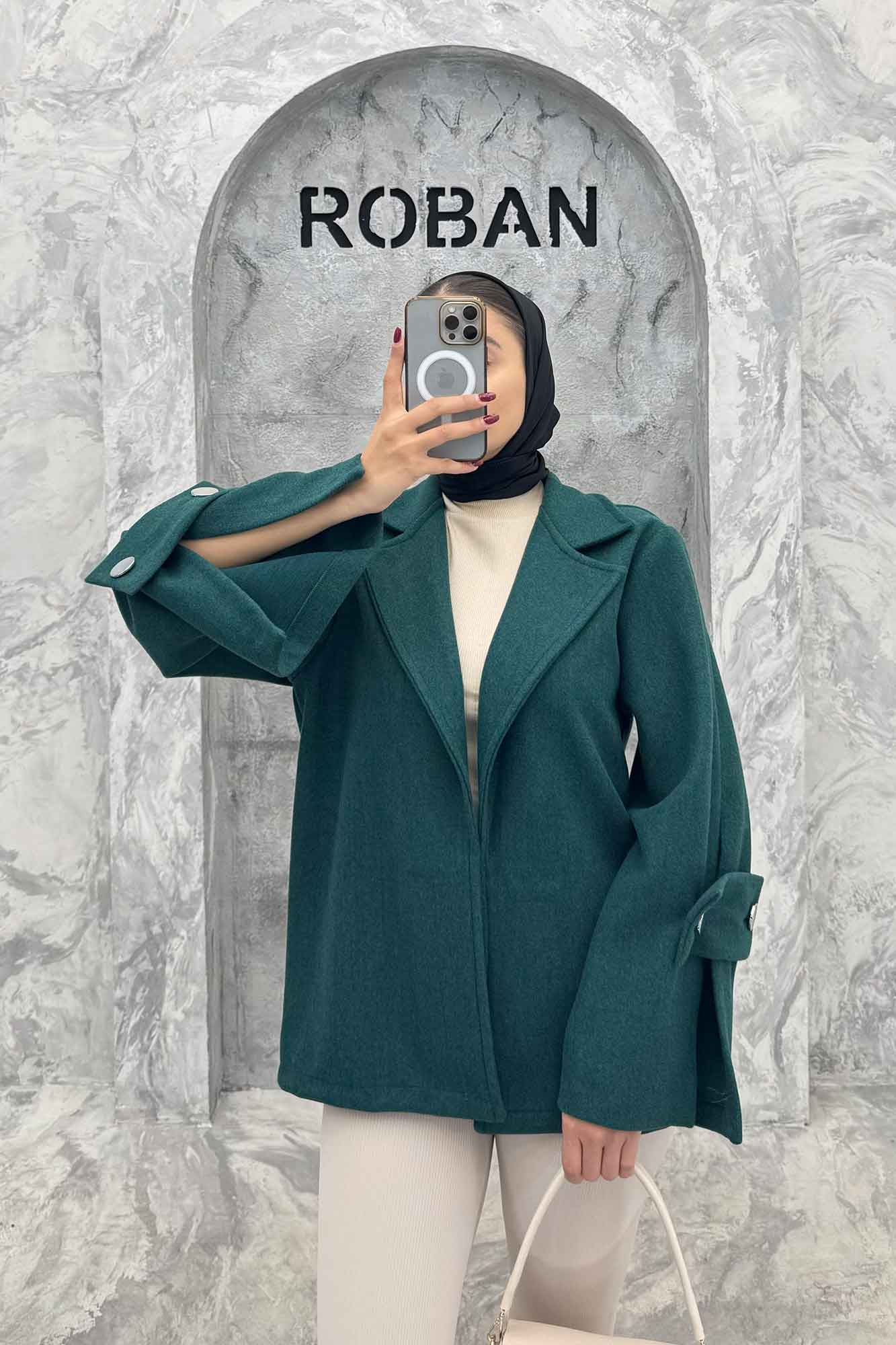 کت فوتر آستین تمام چاک BEST