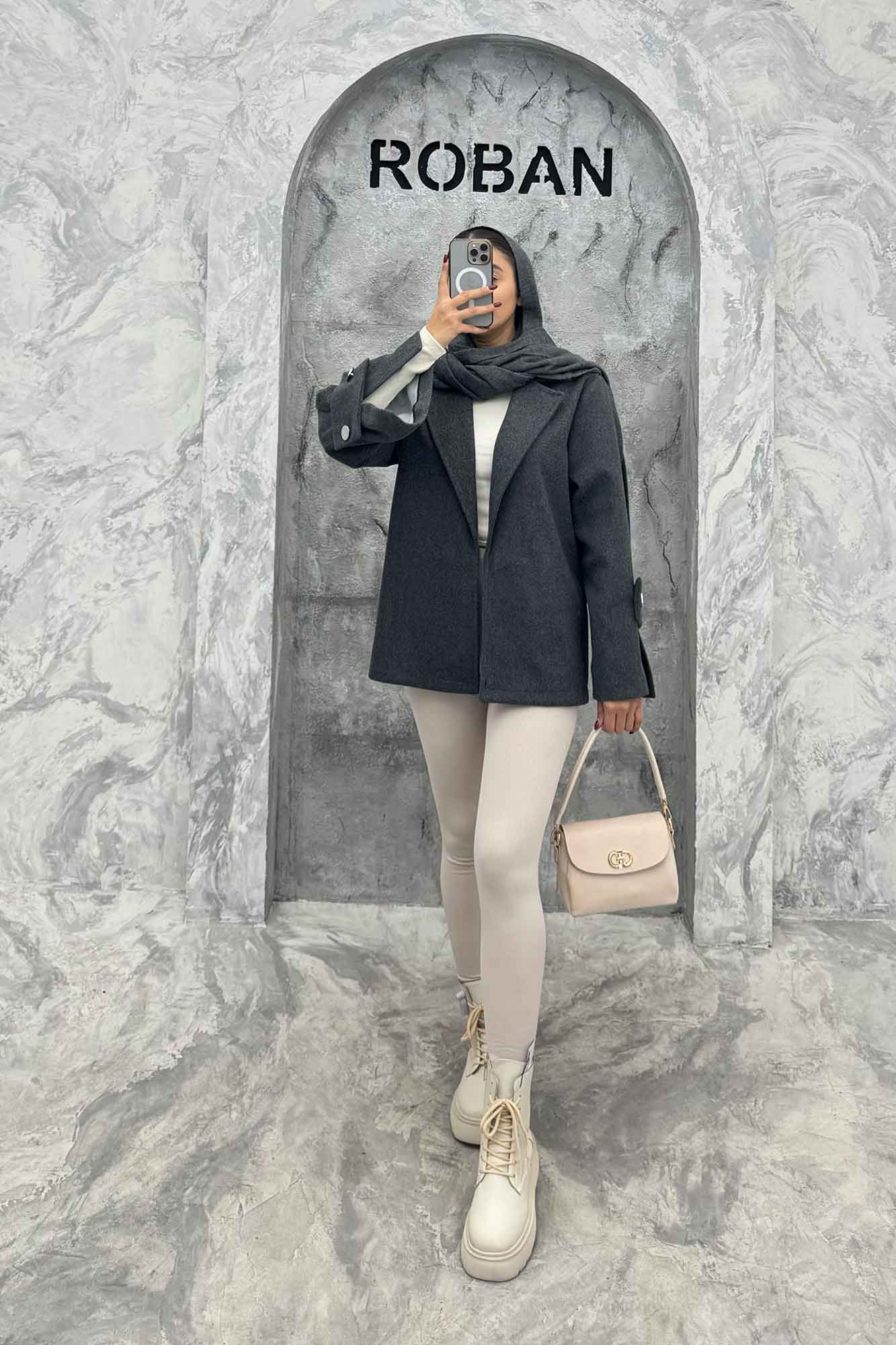 کت فوتر آستین تمام چاک BEST