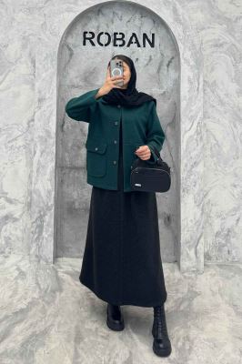 کت فوتر دو جیب پاکتی ZHOOBI