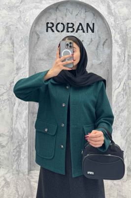 کت فوتر دو جیب پاکتی ZHOOBI