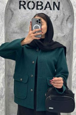 کت فوتر دو جیب پاکتی ZHOOBI