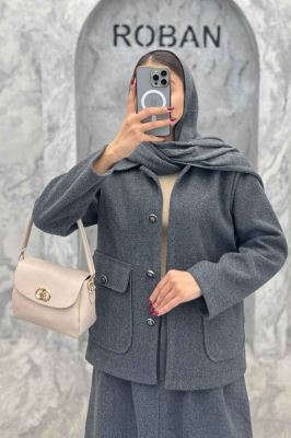 کت فوتر دو جیب پاکتی ZHOOBI