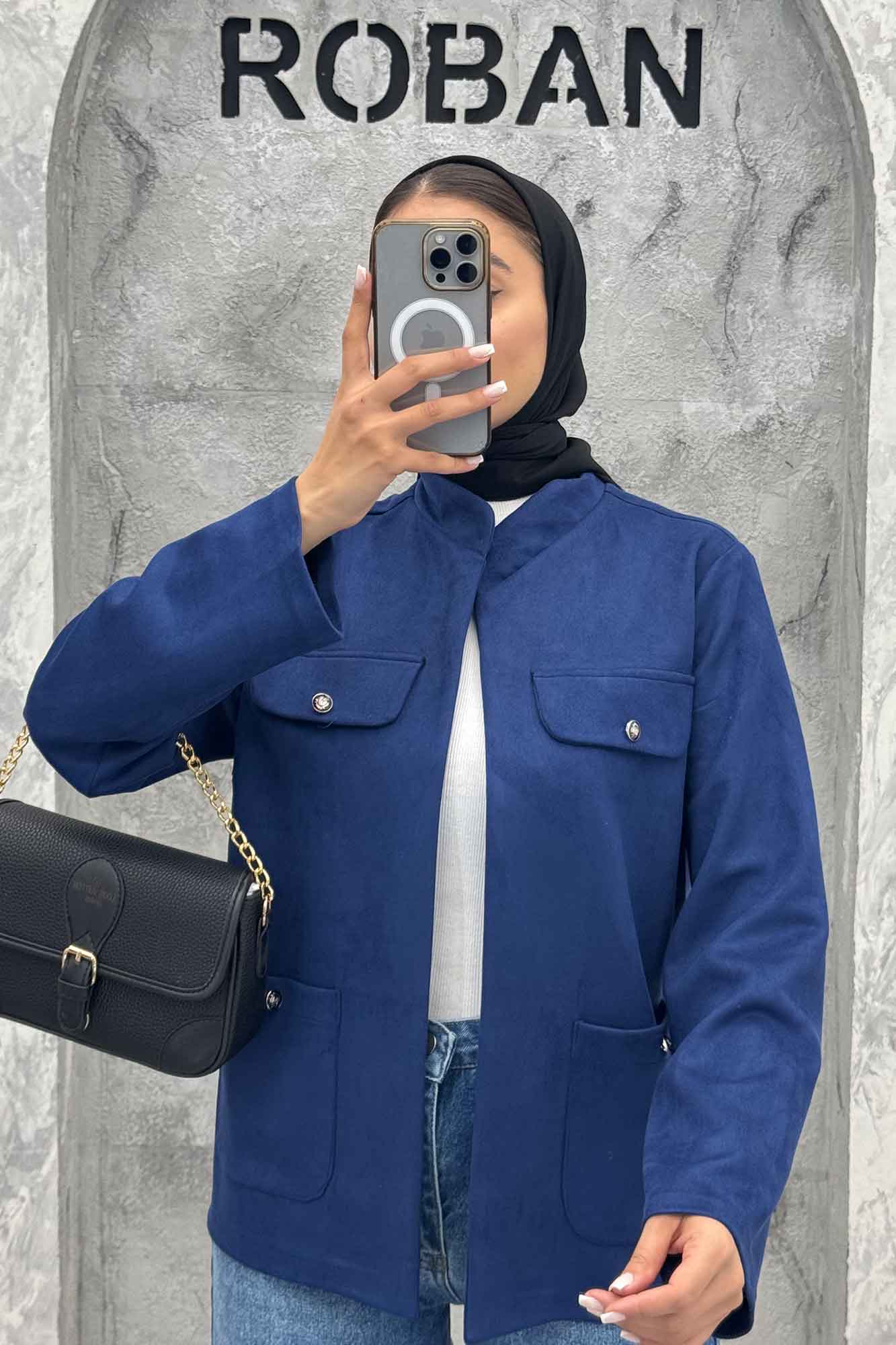 کت سوییت چهار جیب یقه سه سانت