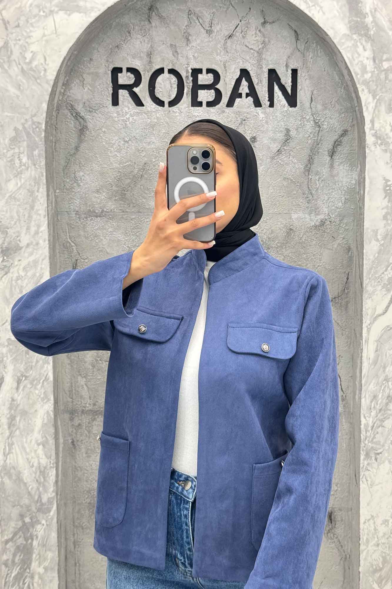 کت سوییت چهار جیب یقه سه سانت