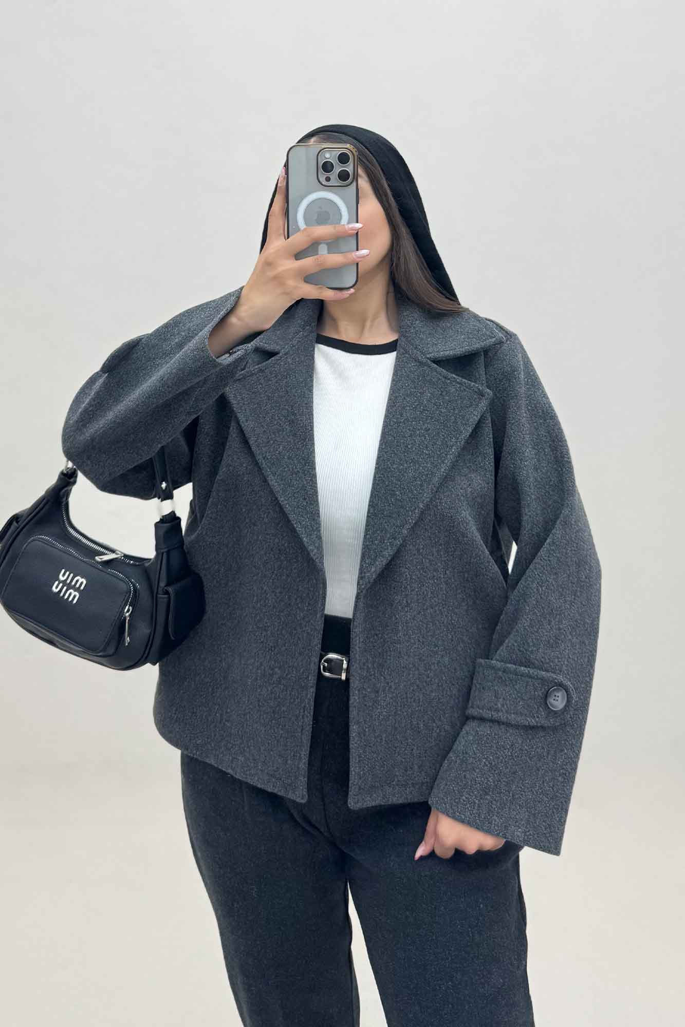 کت کوتاه فوتر دو جیب JOLIA