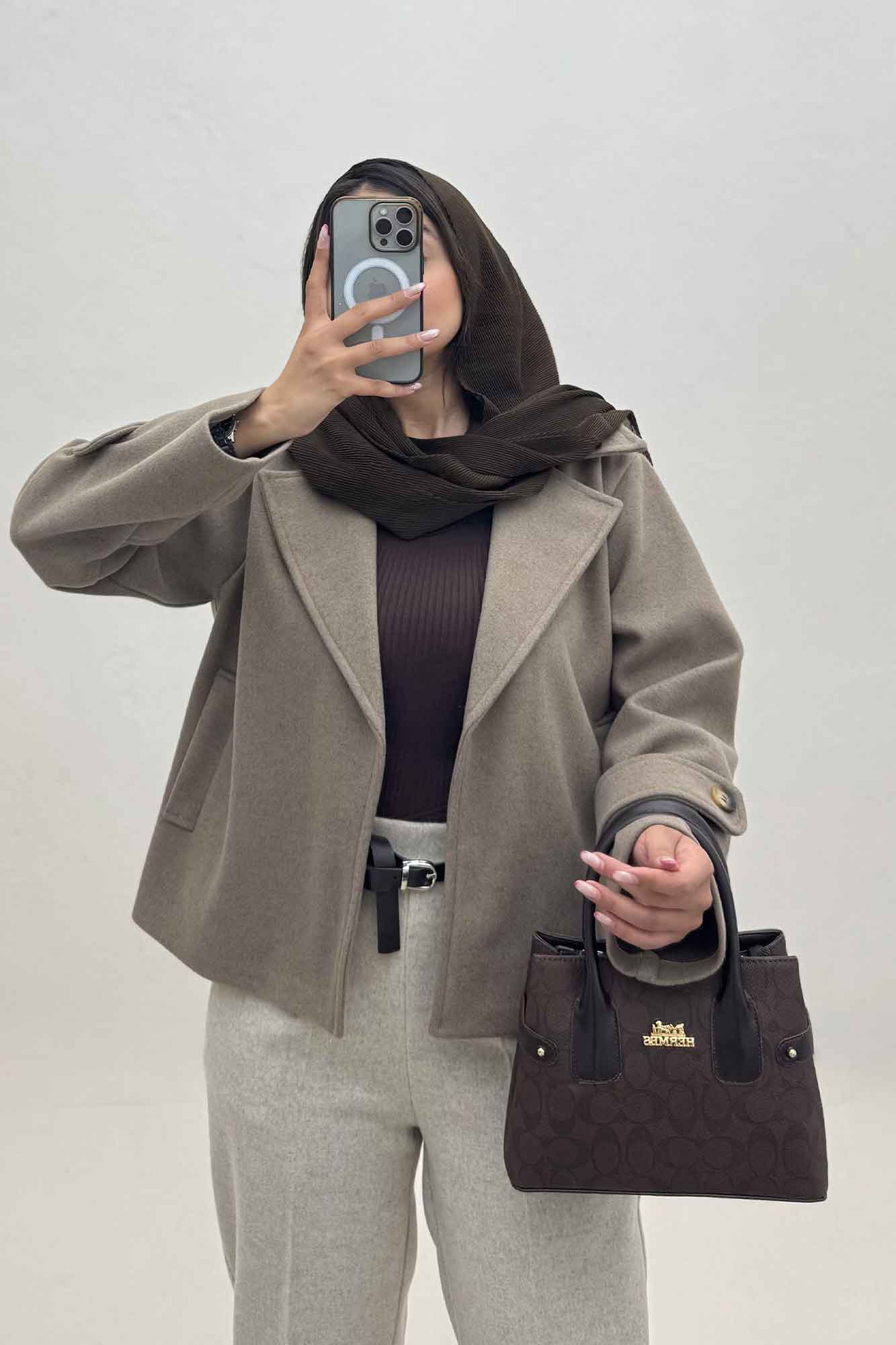 کت کوتاه فوتر دو جیب JOLIA