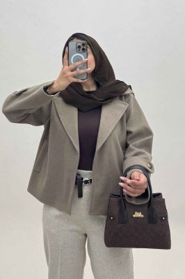 کت کوتاه فوتر دو جیب JOLIA