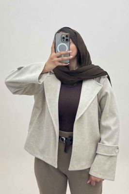 کت کوتاه فوتر دو جیب JOLIA