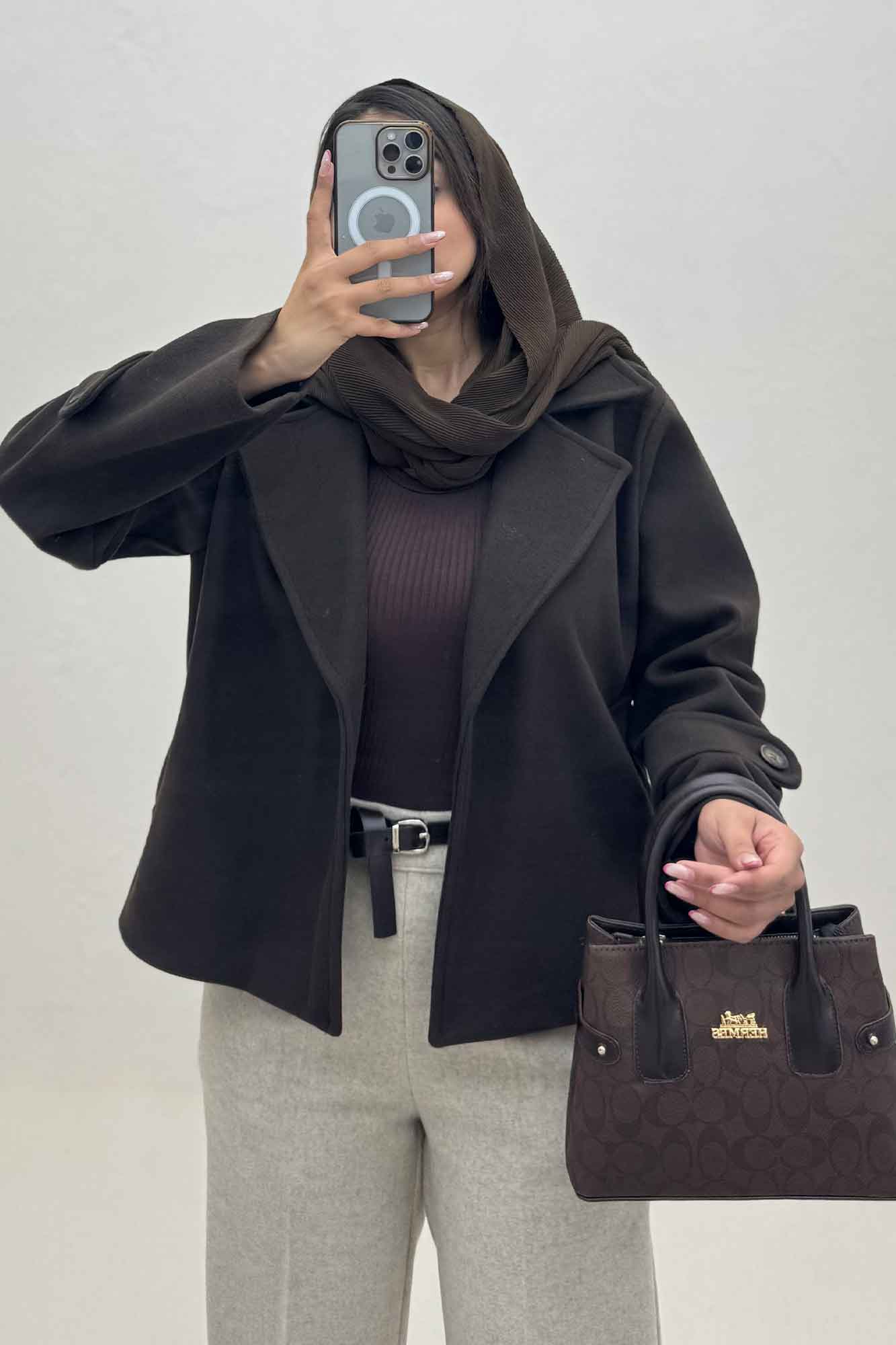 کت کوتاه فوتر دو جیب JOLIA