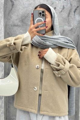 کت توییت پشمی سه دکمه MILA