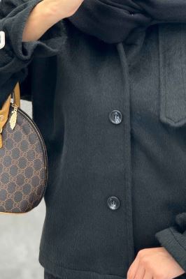 کت توییت پشمی سه دکمه MILA