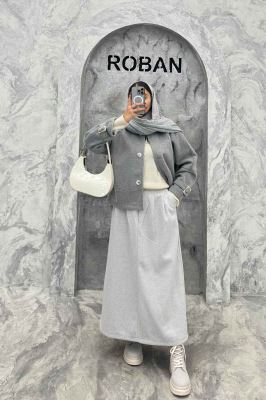 کت توییت پشمی سه دکمه MILA