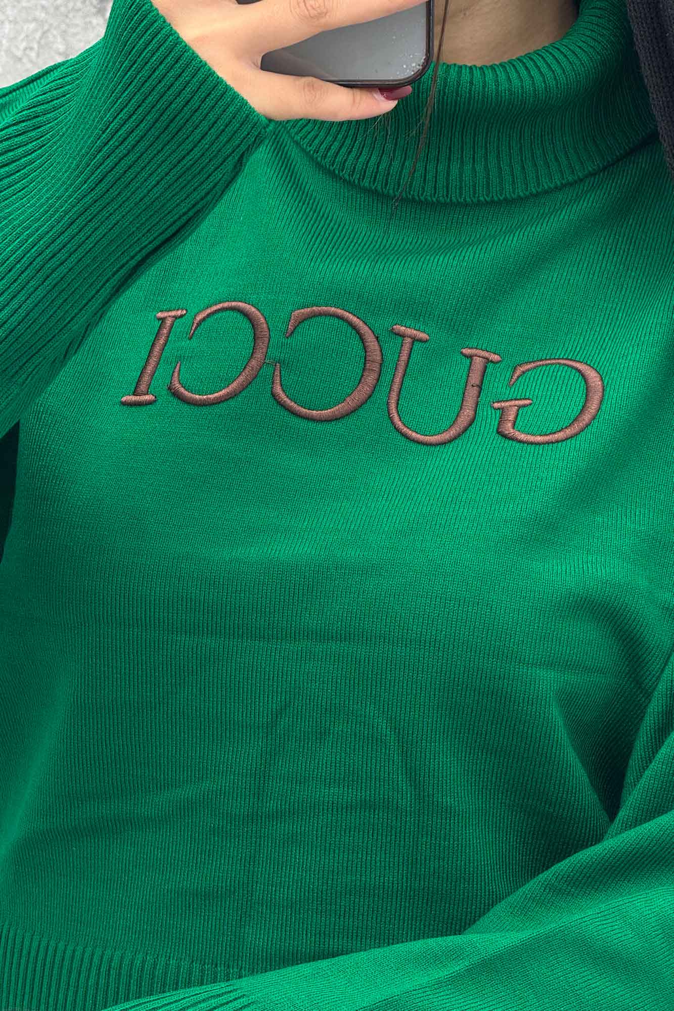 بلوز بافت یقه اسکی GUCCI