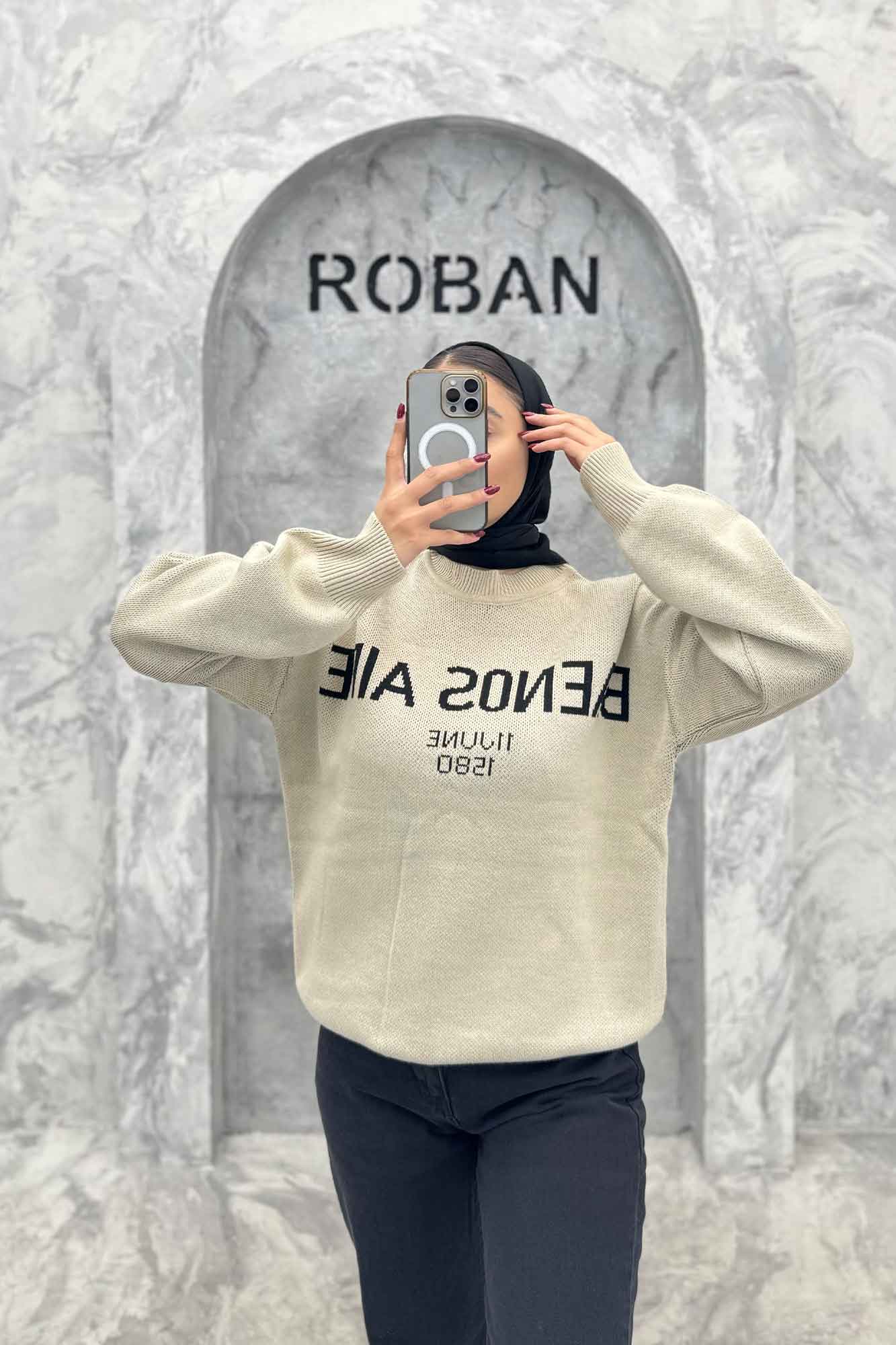 بلوز بافت یقه سه سانت 1580