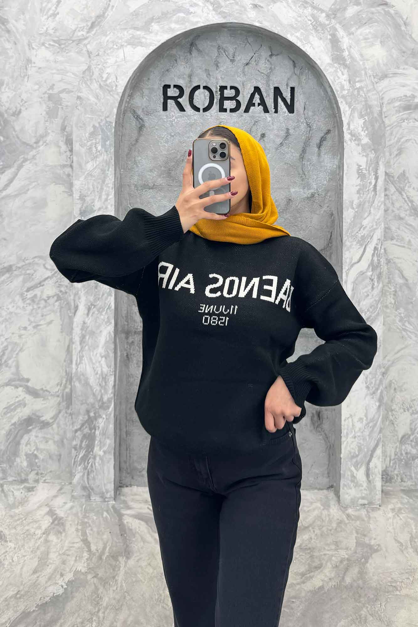 بلوز بافت یقه سه سانت 1580