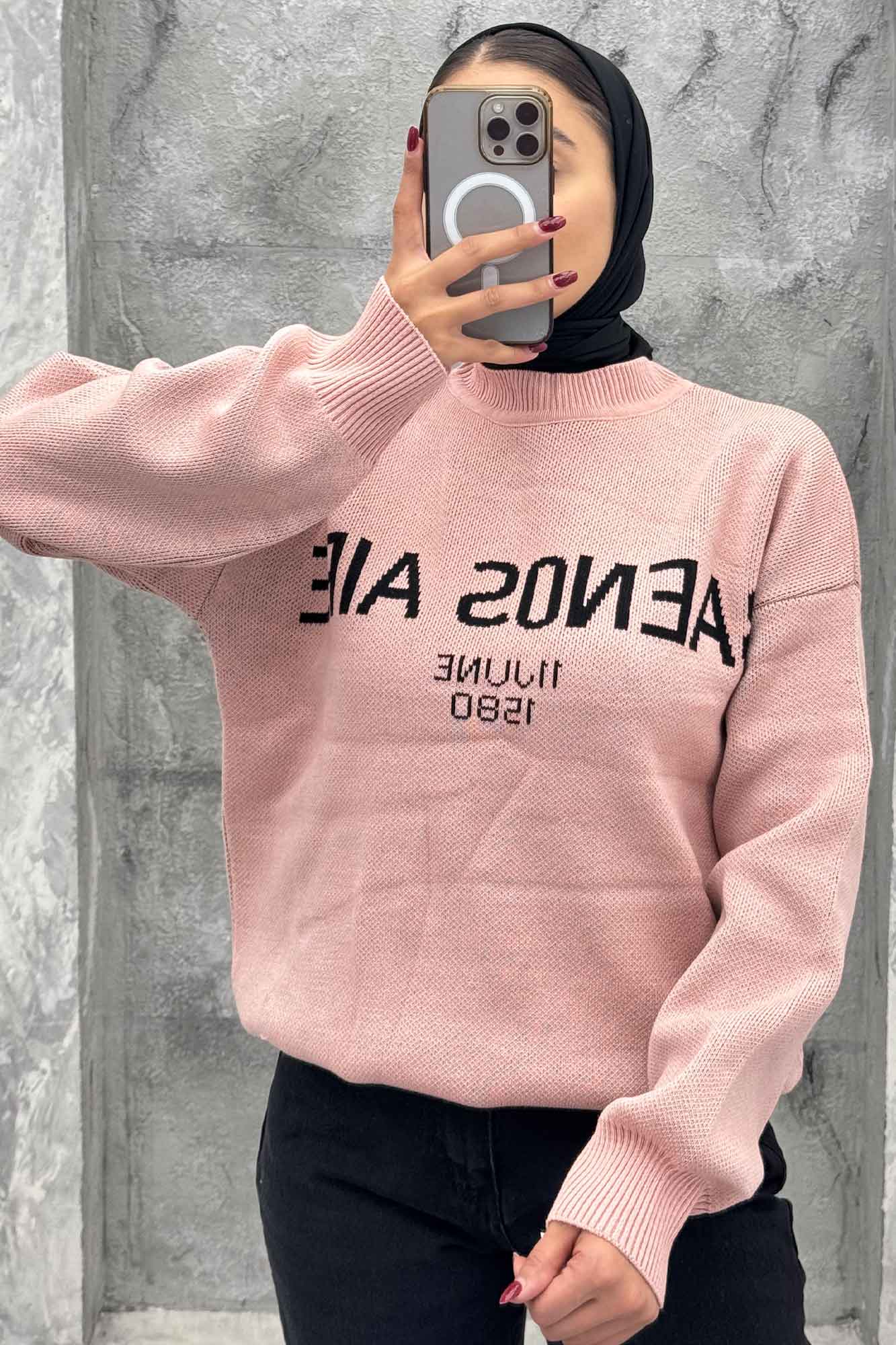 بلوز بافت یقه سه سانت 1580