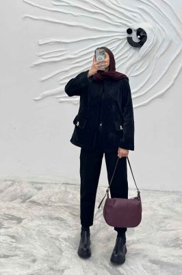 کت لمزور دو جیب پاکتی خرجکار تدی