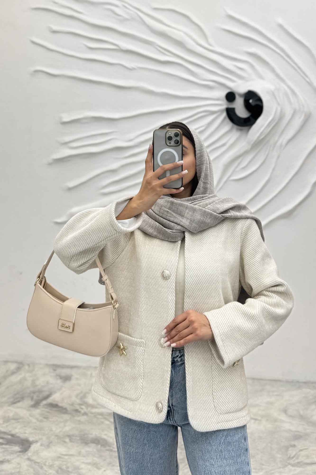 کت لمزور دو جیب خرجکار مرجان