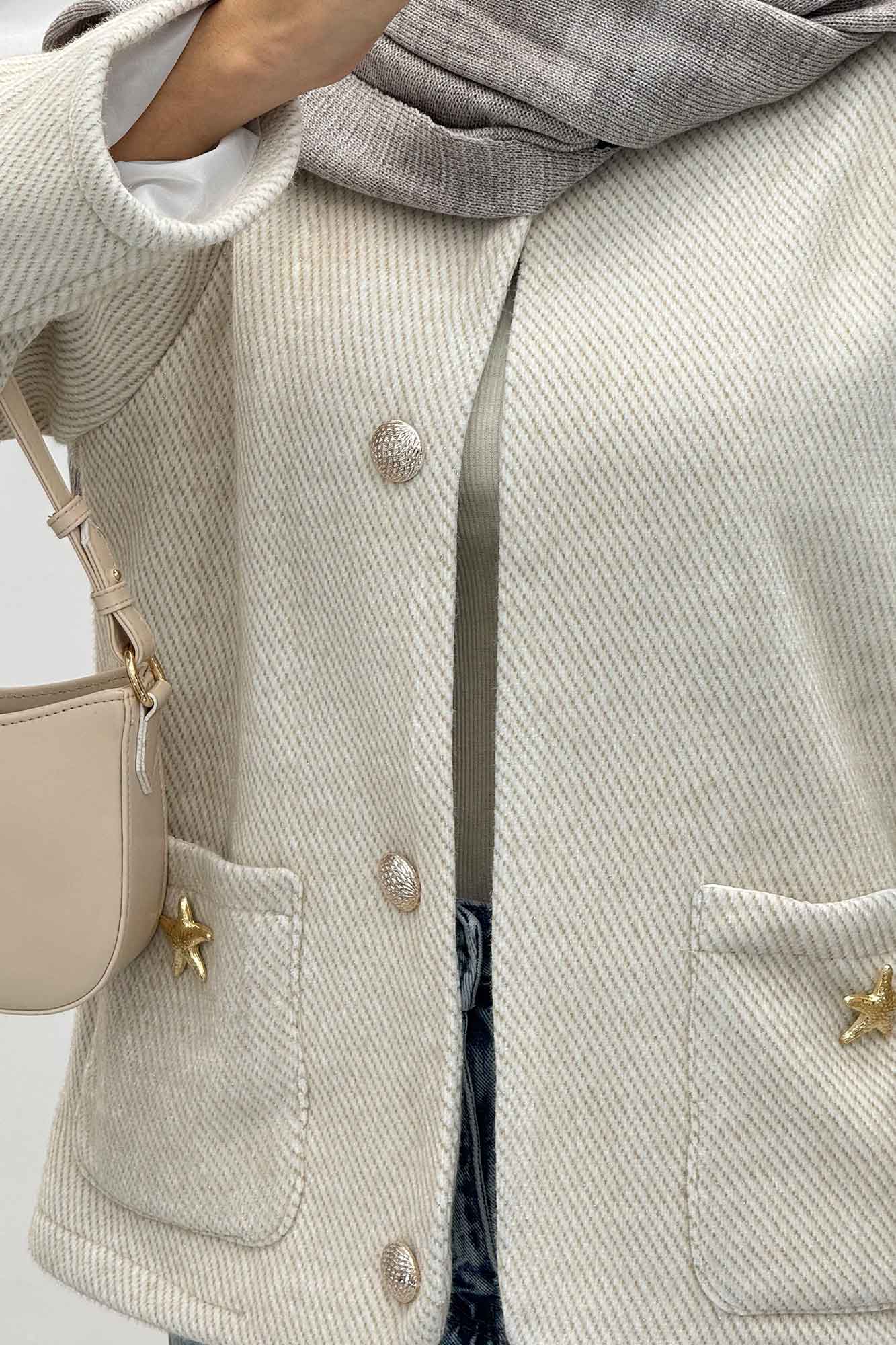 کت لمزور دو جیب خرجکار مرجان