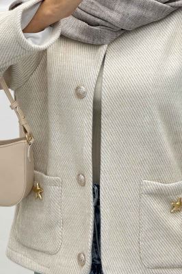 کت لمزور دو جیب خرجکار مرجان