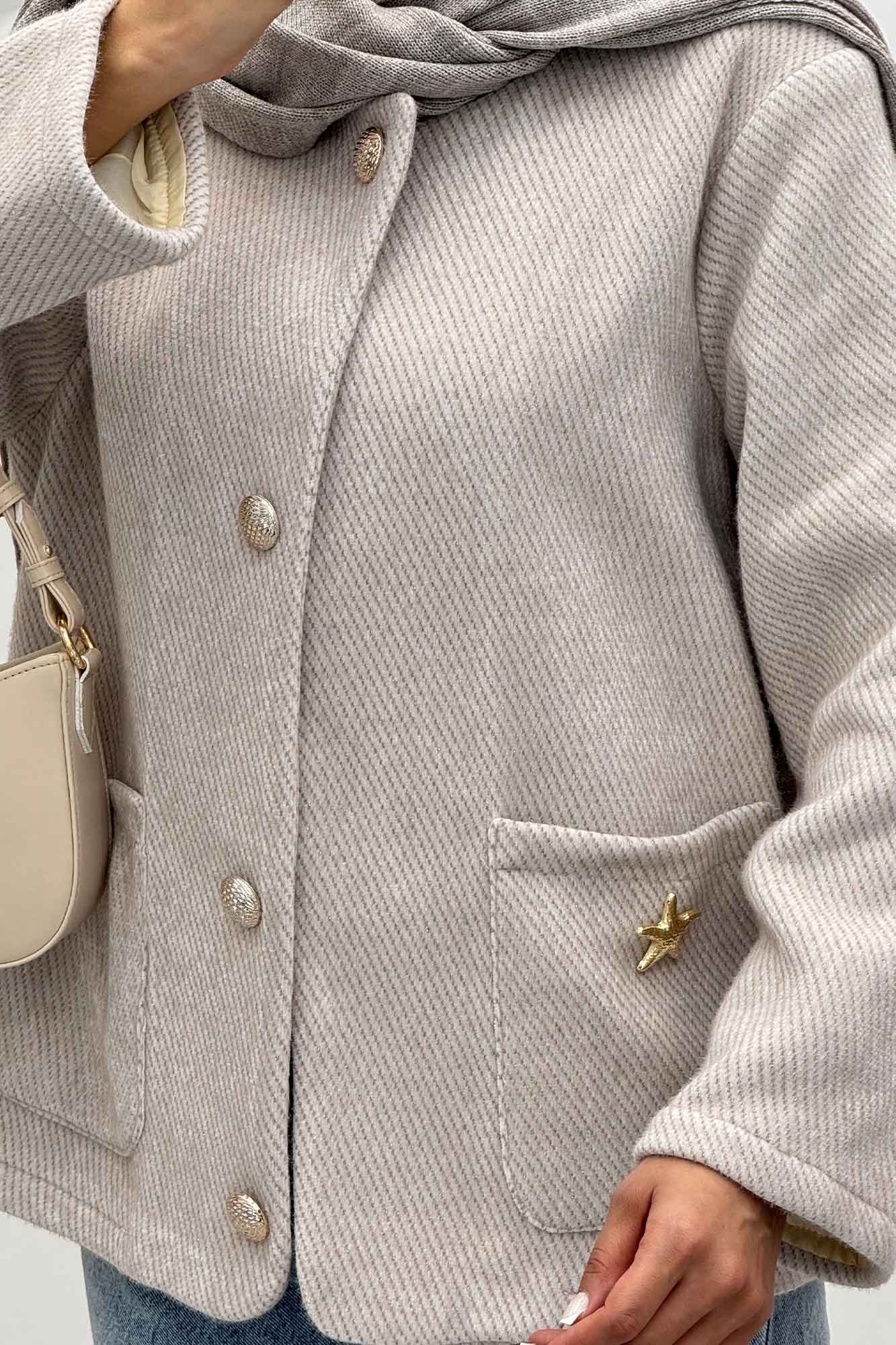 کت لمزور دو جیب خرجکار مرجان