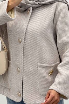 کت لمزور دو جیب خرجکار مرجان