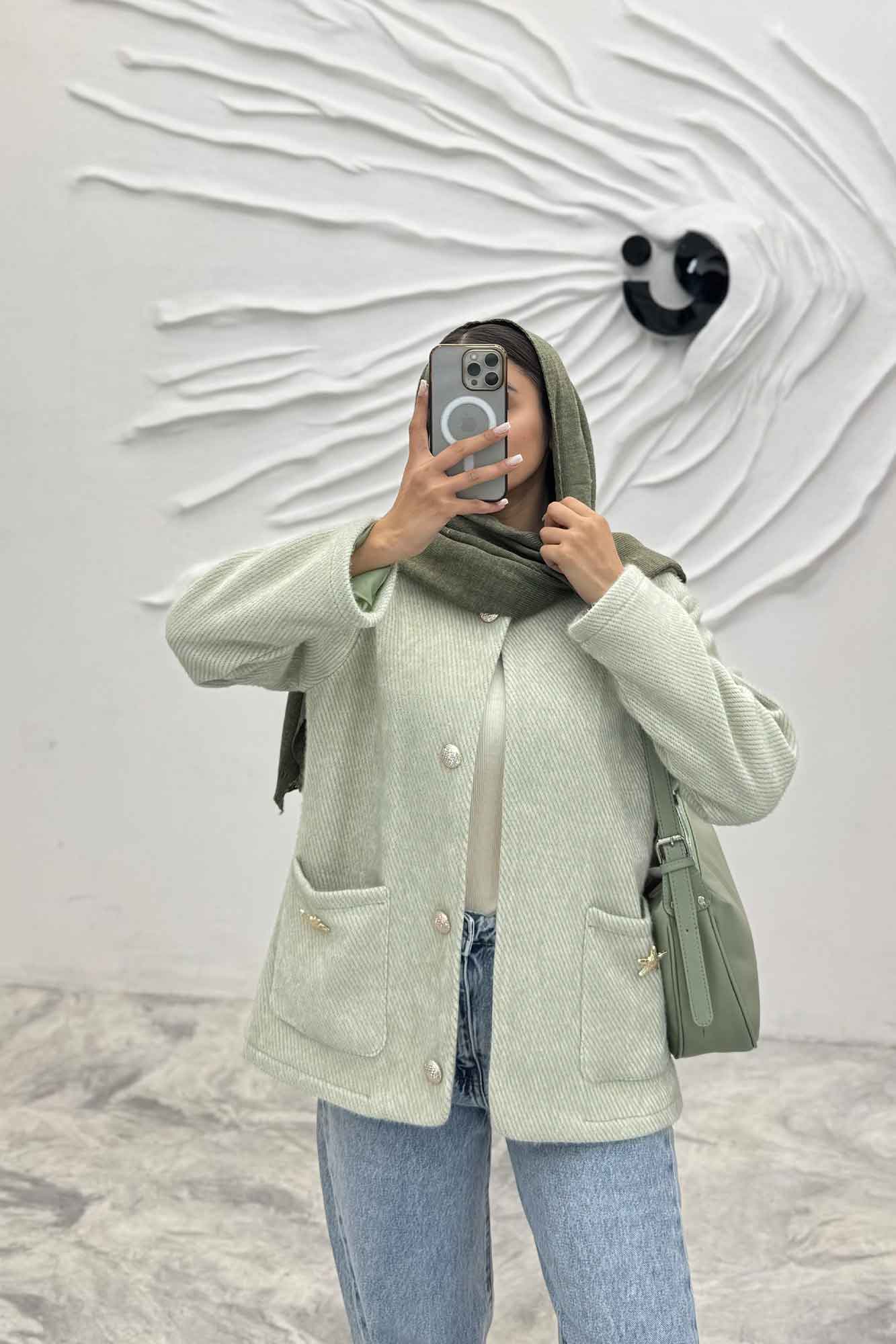 کت لمزور دو جیب خرجکار مرجان