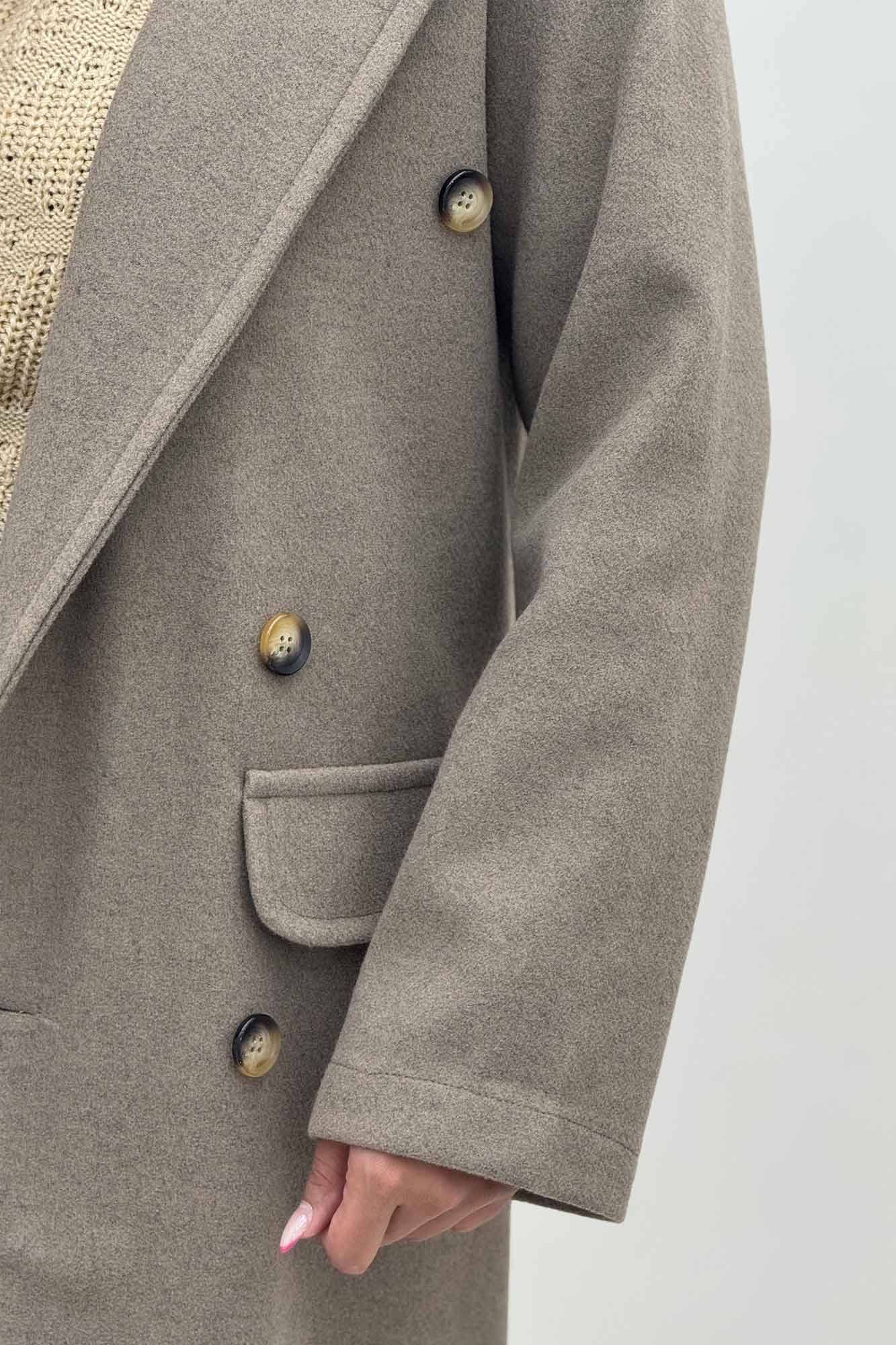 پالتو بلند فوتر طرح جیب ZOYA