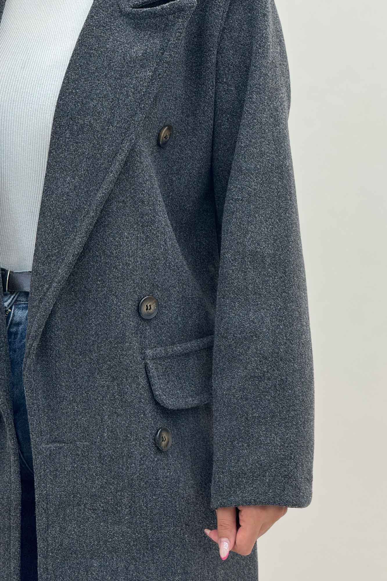 پالتو بلند فوتر طرح جیب ZOYA