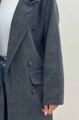 پالتو بلند فوتر طرح جیب ZOYA