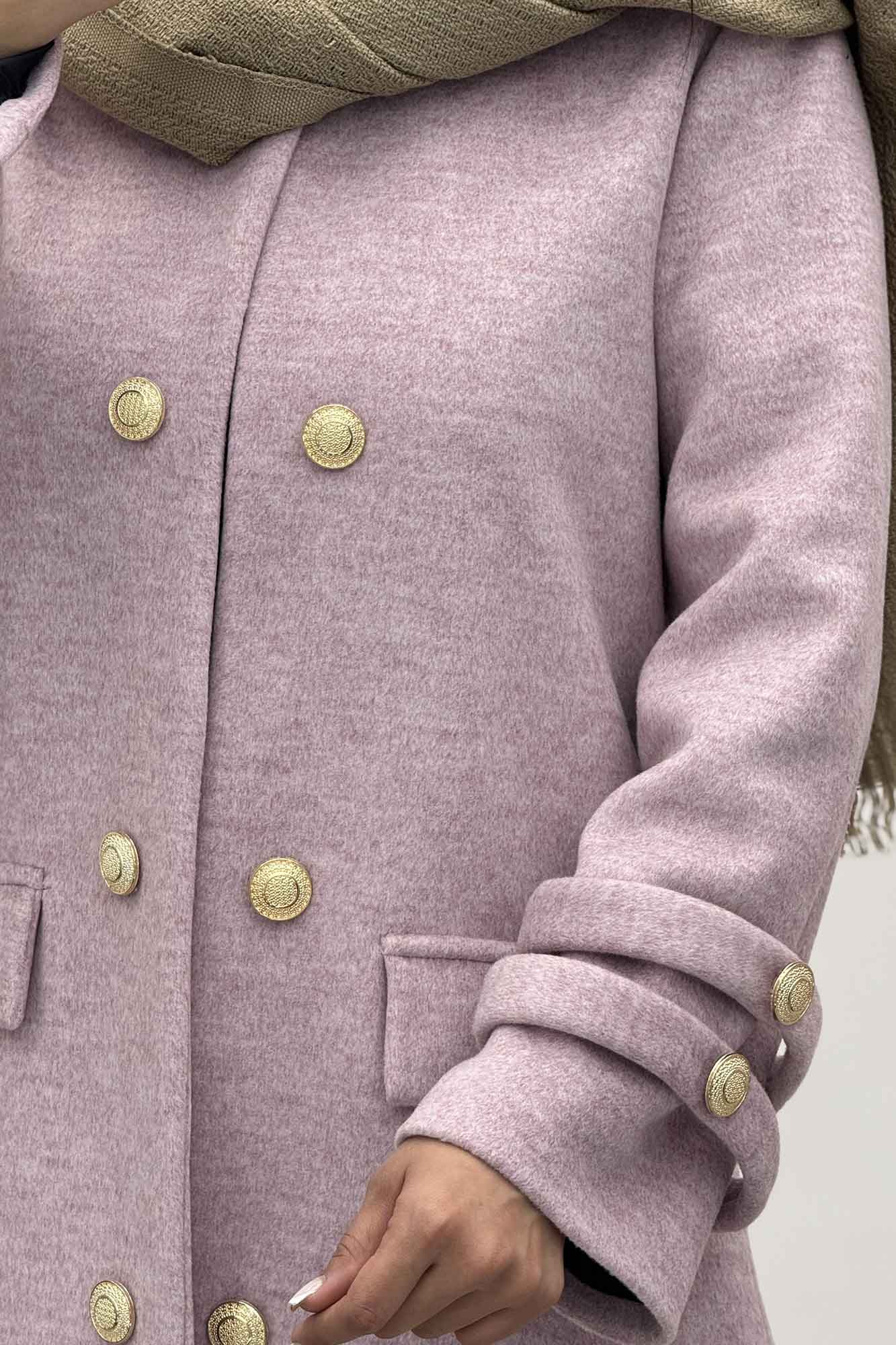 کت فوتر آستر دار آستین طنابی