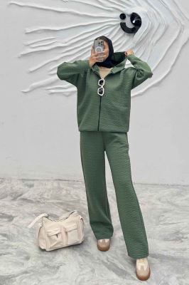 ست سویشرت و شلوار کلاهدار فریال RB