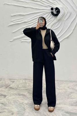 ست سویشرت و شلوار کلاهدار فریال RB