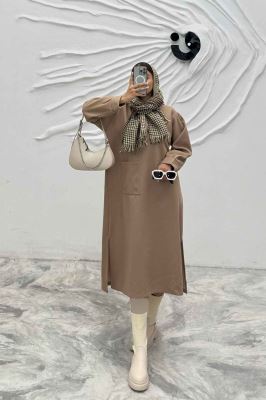 کفتان روناک کلاهدار تک جیب RB