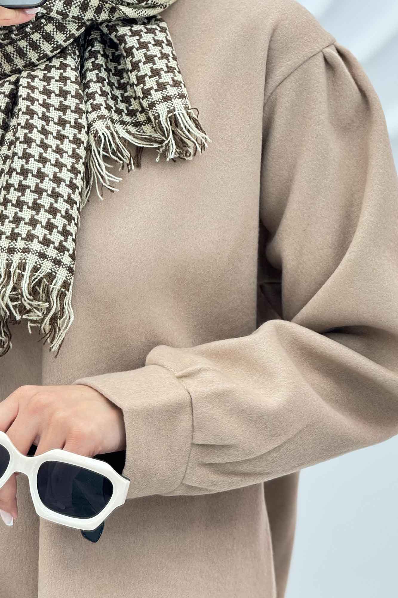 کفتان روناک کلاهدار تک جیب RB