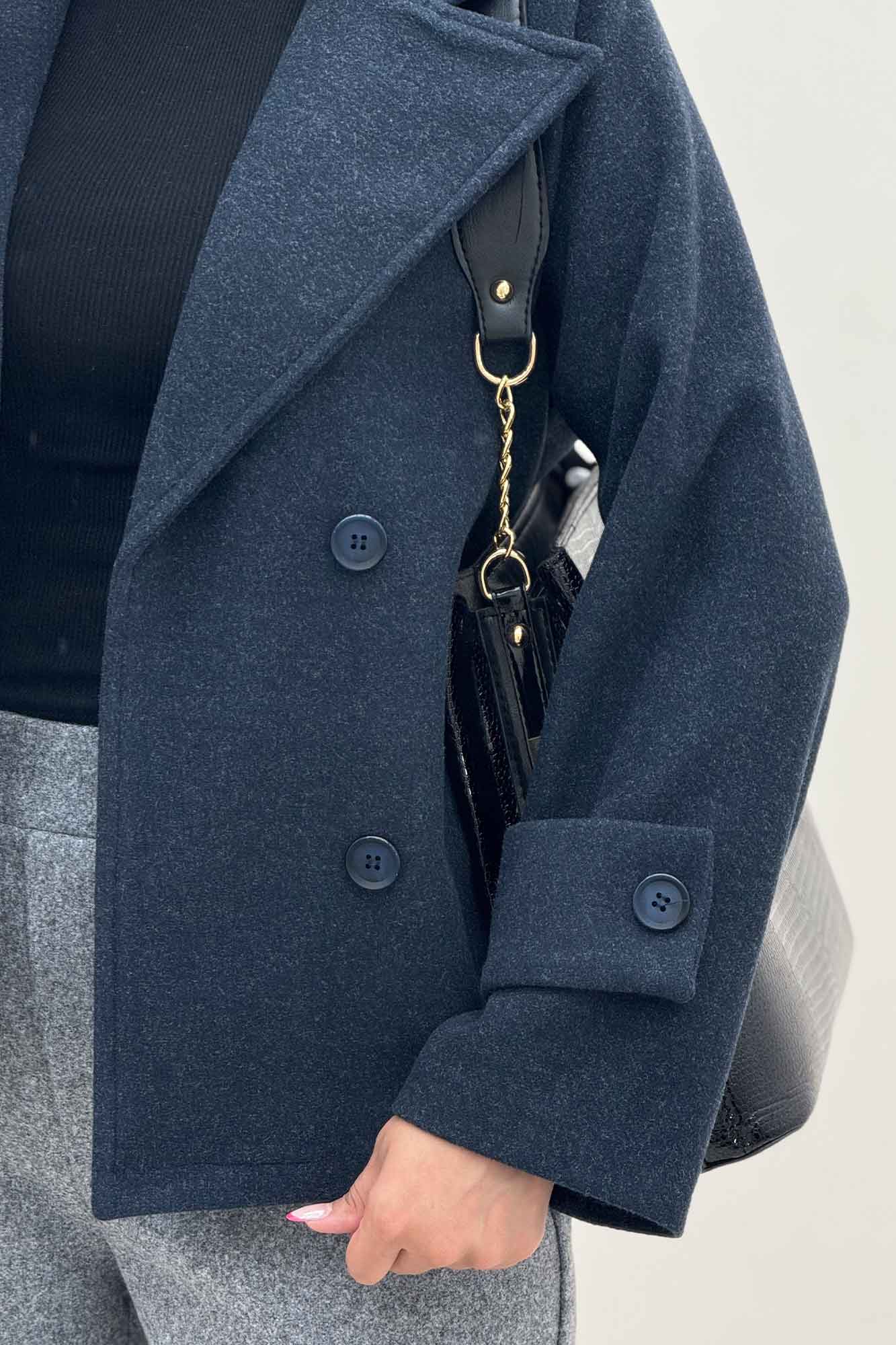 پالتو فوتر یقه انگلیسی پهن ADRIAN