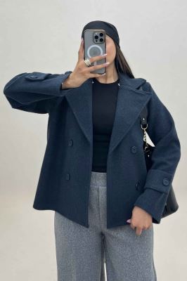 پالتو فوتر یقه انگلیسی پهن ADRIAN