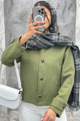 کت توییت پشمی سرآستین بند PAOL