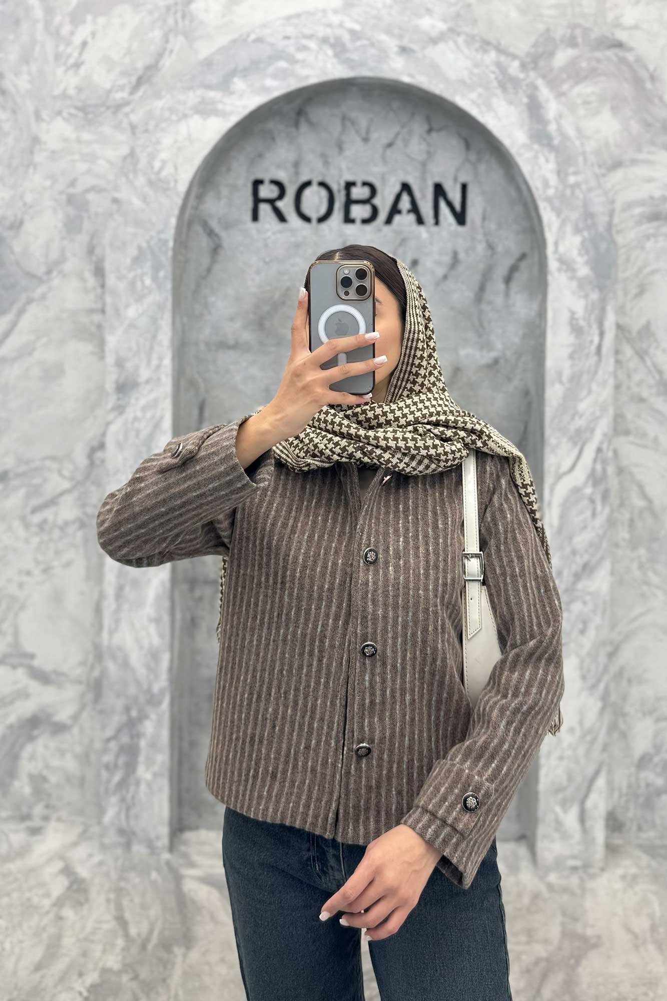 کت توییت پشمی سرآستین بند PAOL